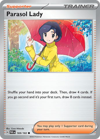 Pokemon TCG - Scarlet & Violet: Paradox Rift - Parasol Lady