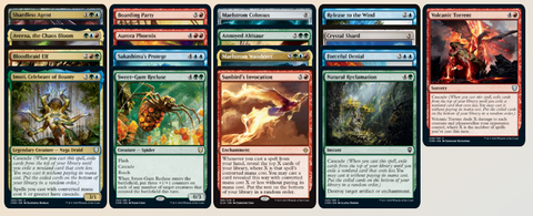 Magic the Gathering - Commander Card Set - Maelstrom Wanderer Cascade