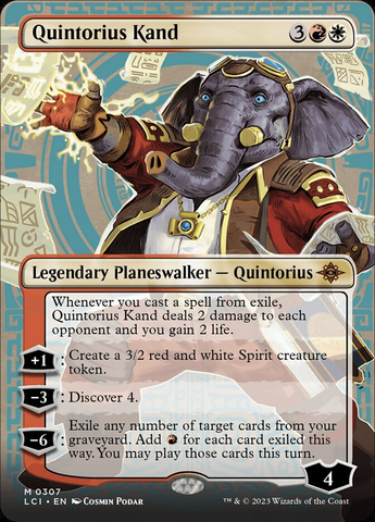 Magic the Gathering - The Lost Caverns of Ixalan - Quintorius Kand (Showcase)