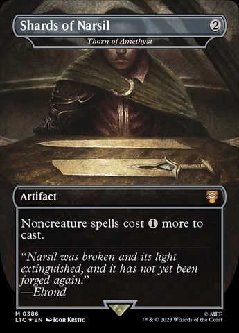 Magic the Gathering - The Lord of the Rings: Tales of Middle-earth - Thorn of Amethyst (Shards of Narsil)