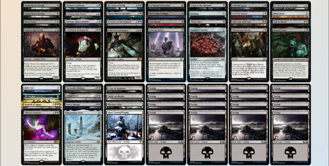 Magic the Gathering - Commander Card Deck - Taborax