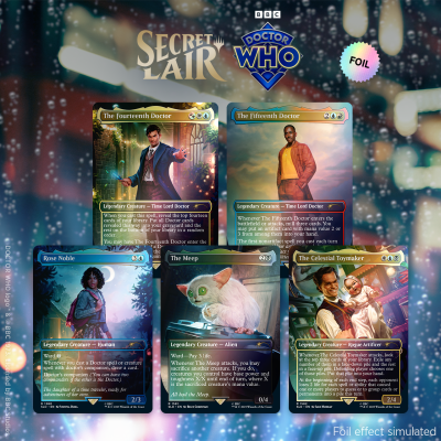 Magic the Gathering – Secret Lair x Doctor Who: Regeneration