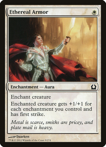 Magic the Gathering - Return to Ravnica - Ethereal Armor