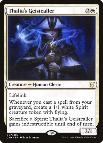 Magic the Gathering - Commander 2019 - Thalia's Geistcaller