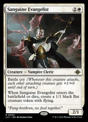 Magic the Gathering - The Lost Caverns of Ixalan - Sanguine Evangelist