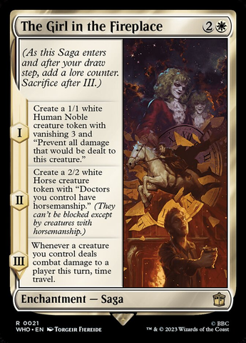 Magic the Gathering - Doctor Who - The Girl in the Fireplace