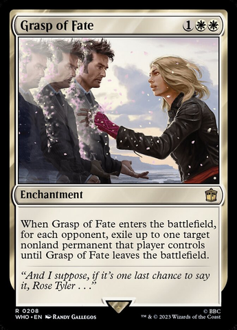 Magic the Gathering - Doctor Who - Grasp of Fate