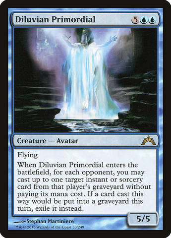 Magic the Gathering - Gatecrash - Diluvian Primordial