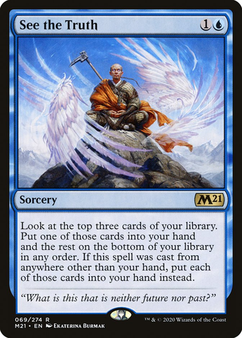 Magic the Gathering - Core Set 2021 - See the Truth