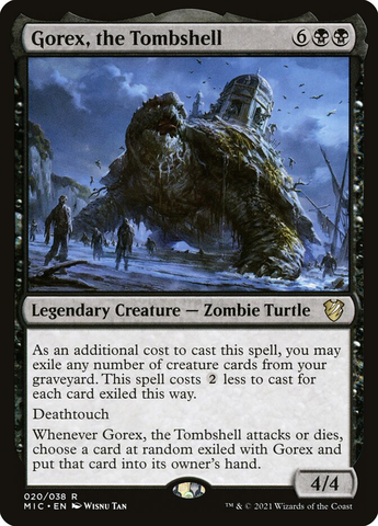 Magic the Gathering - Innistrad: Midnight Hunt Commander - Gorex, the Tombshell