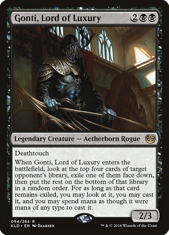 Magic the Gathering - Kaladesh - Gonti, Lord of Luxury