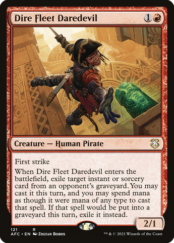 Magic the Gathering - Forgotten Realms Commander - Dire Fleet Daredevil