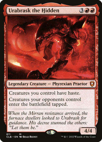 Magic the Gathering - Commander Legends: Battle for Baldur's Gate - Urabrask the Hidden