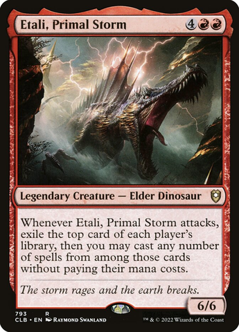 Magic the Gathering - Commander Legends: Battle for Baldur's Gate - Etali, Primal Storm