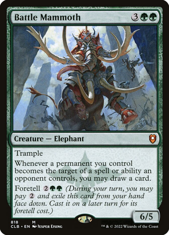 Magic the Gathering - Commander Legends: Battle for Baldur's Gate - Battle Mammoth