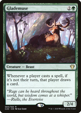 Magic the Gathering - Commander 2020 - Glademuse
