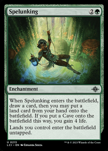 Magic the Gathering - The Lost Caverns of Ixalan - Spelunking