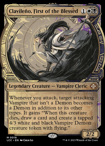 Magic the Gathering - The Lost Caverns of Ixalan Commander - Clavileno, First of the Blessed (Showcase)