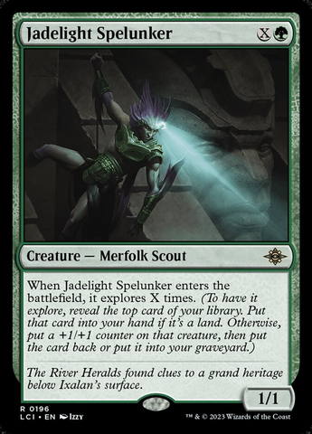 Magic the Gathering - The Lost Caverns of Ixalan - Jadelight Spelunker