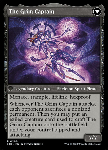 Magic the Gathering - The Lost Caverns of Ixalan - Throne of the Grim Captain