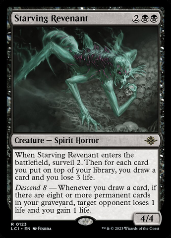 Magic the Gathering - The Lost Caverns of Ixalan - Starving Revenant
