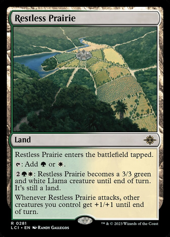 Magic the Gathering - The Lost Caverns of Ixalan - Restless Prairie