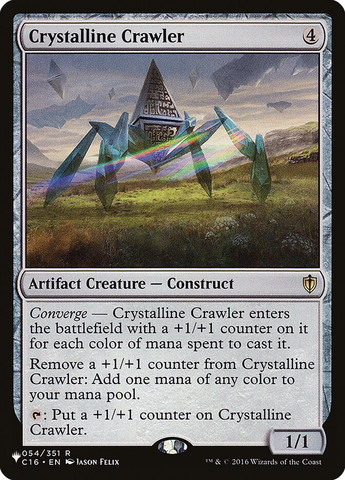 Magic the Gathering - Mystery Booster/The List - Crystalline Crawler