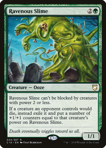 Magic the Gathering - Commander 2018 - Ravenous Slime