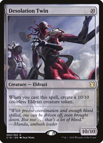 Magic the Gathering - Commander 2019 - Desolation Twin
