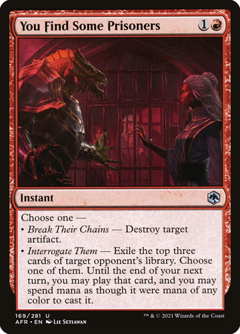 Magic the Gathering - Adventures in the Forgotten Realms - You Find Some Prisoners