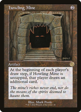 Magic the Gathering - The Brothers' War Retro Artifacts - Howling Mine