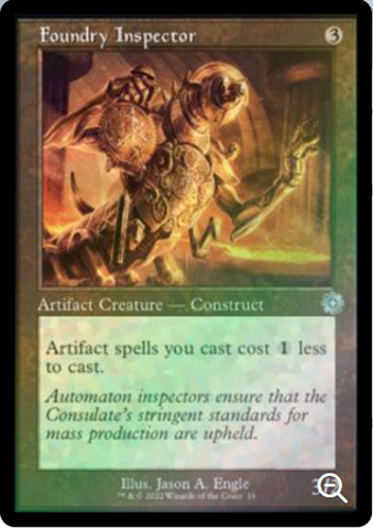 Magic the Gathering - The Brothers' War Retro Artifacts - Foundry Inspector - FOIL