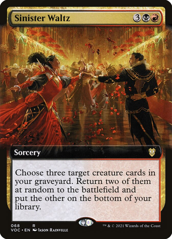 Magic the Gathering - Innistrad: Crimson Vow - Sinister Waltz (Extended Art)