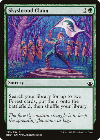 Magic the Gathering - Battlebond - Skyshroud Claim