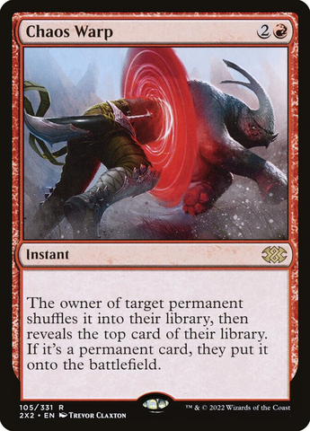 Magic the Gathering - Double Masters 2022 - Chaos Warp