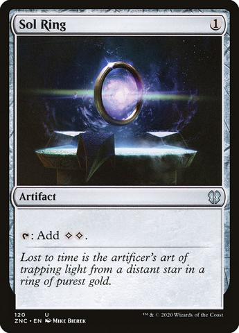 Magic the Gathering - Zendikar Rising Commander - Sol Ring
