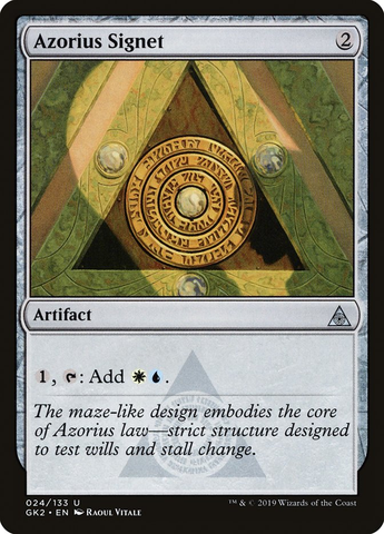 Magic the Gathering - Ravnica Allegiance: Guild Kits - Azorius Signet