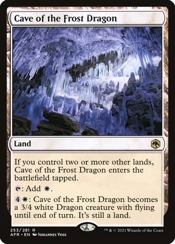 Magic: The Gathering - Adventures in the Forgotten Realms - Cave of the Frost Dragon (253)