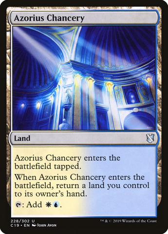 Magic: The Gathering - Commander 2019 - Azorius Chancery (228)
