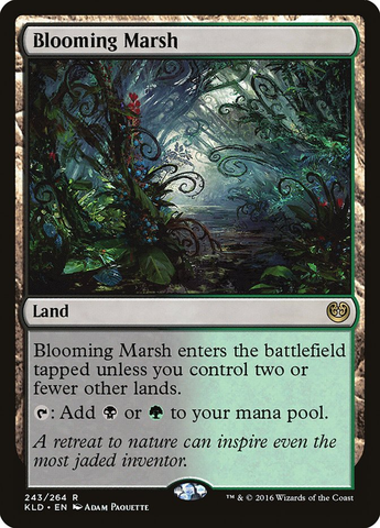 Magic the Gathering - Kaladesh - Blooming Marsh
