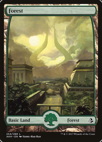 Magic the Gathering - Amonkhet - Forest (254)