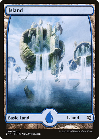 Magic: The Gathering - Zendikar Rising - Island (270)