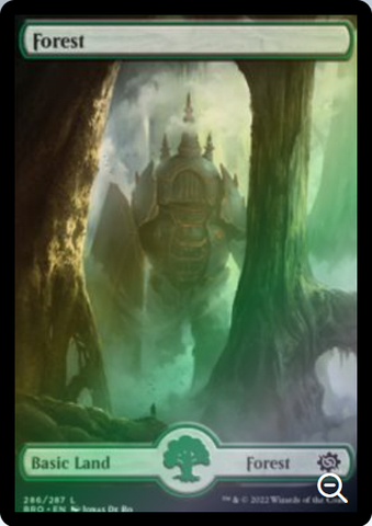 Magic the Gathering - The Brothers' War - Forest (286)