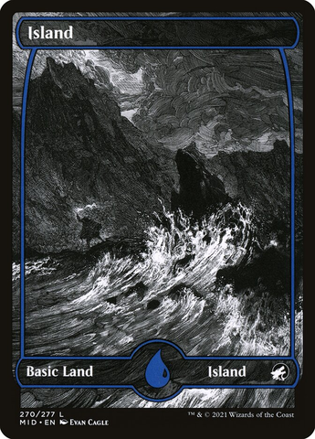 Magic the Gathering - Innistrad: Midnight Hunt - Island (270)