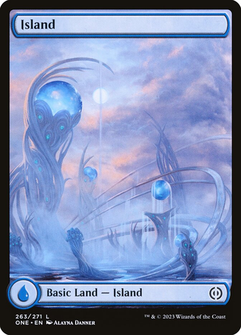 Magic the Gathering - Phyrexia: All Will Be One - Island (263)