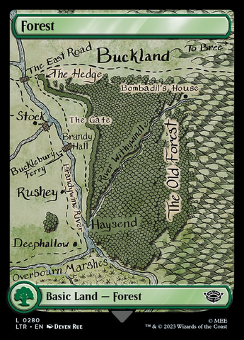 Magic the Gathering - The Lord of the Rings: Tales of Middle-earth - Forest (0280)