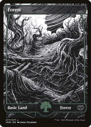 Magic the Gathering - Innistrad: Crimson Vow - Forest (277)