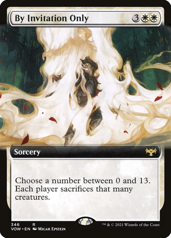 Magic the Gathering - Innistrad: Crimson Vow - By Invitation Only (Extended Art)