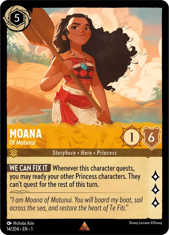 Disney Lorcana - The First Chapter - Moana - Of Motunui