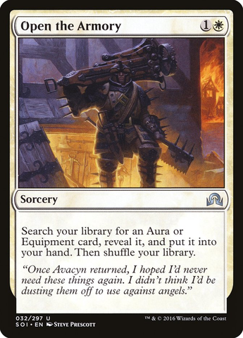 Magic the Gathering - Shadows Over Innistrad - Open the Armory